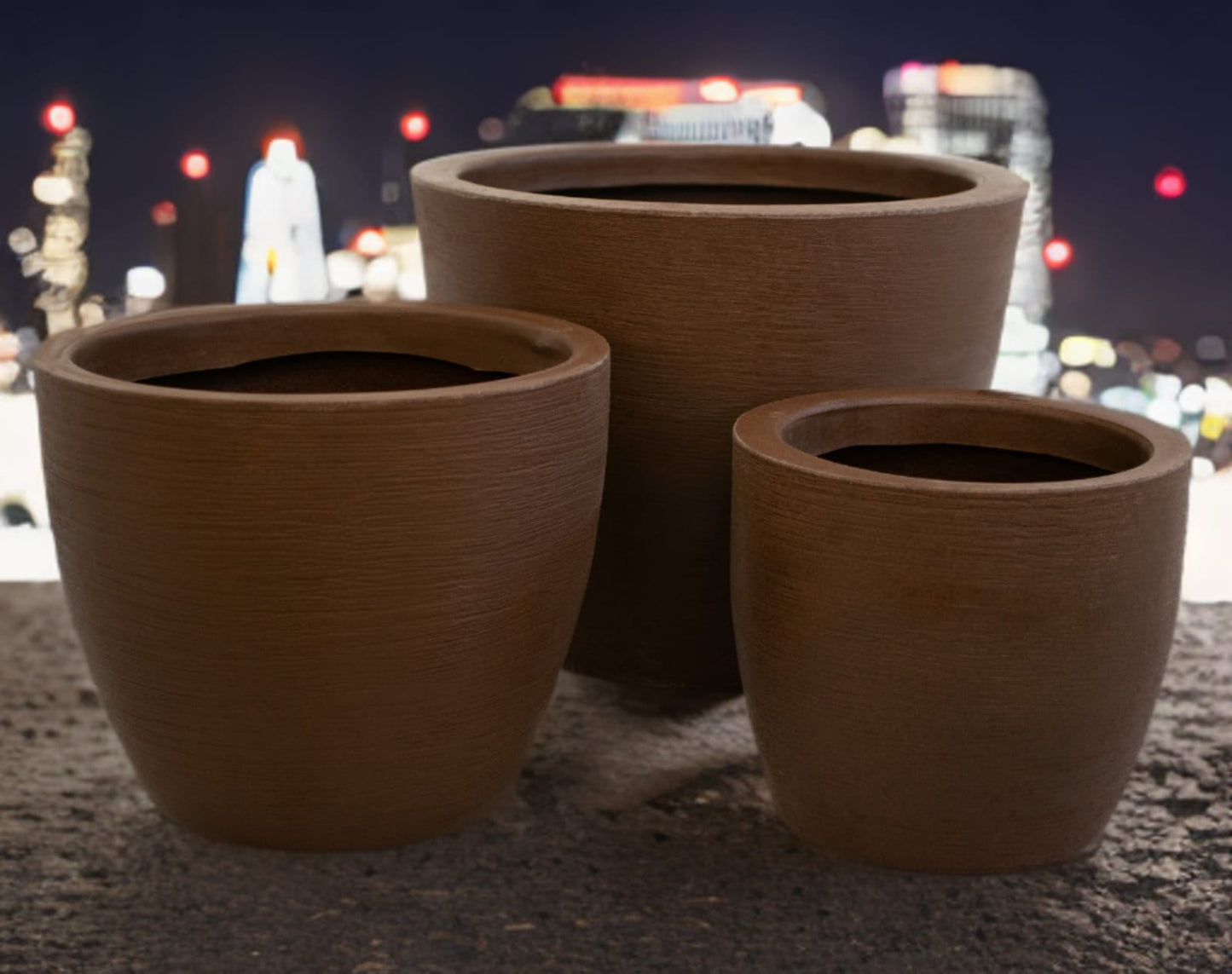 Vaso Madrid Marrom P