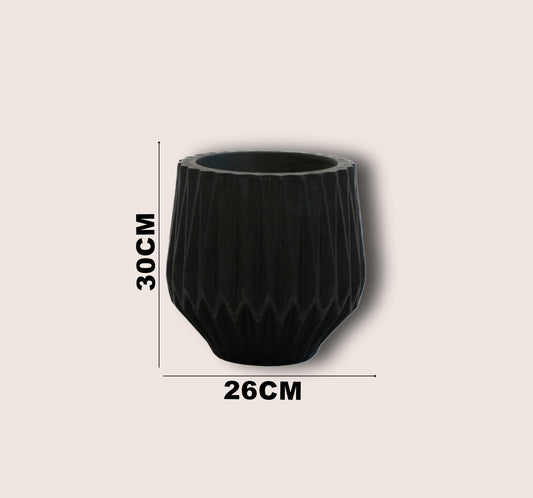 Vaso Paris Preto M