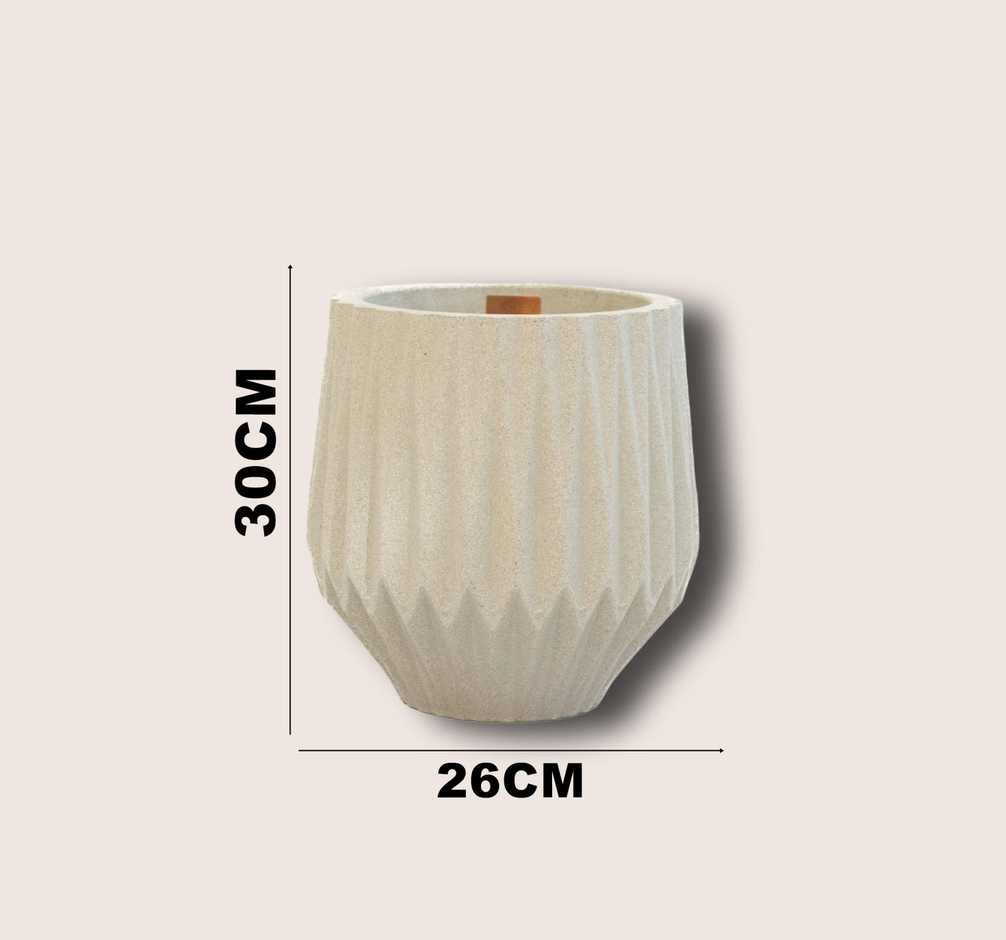 Vaso Paris Branco M